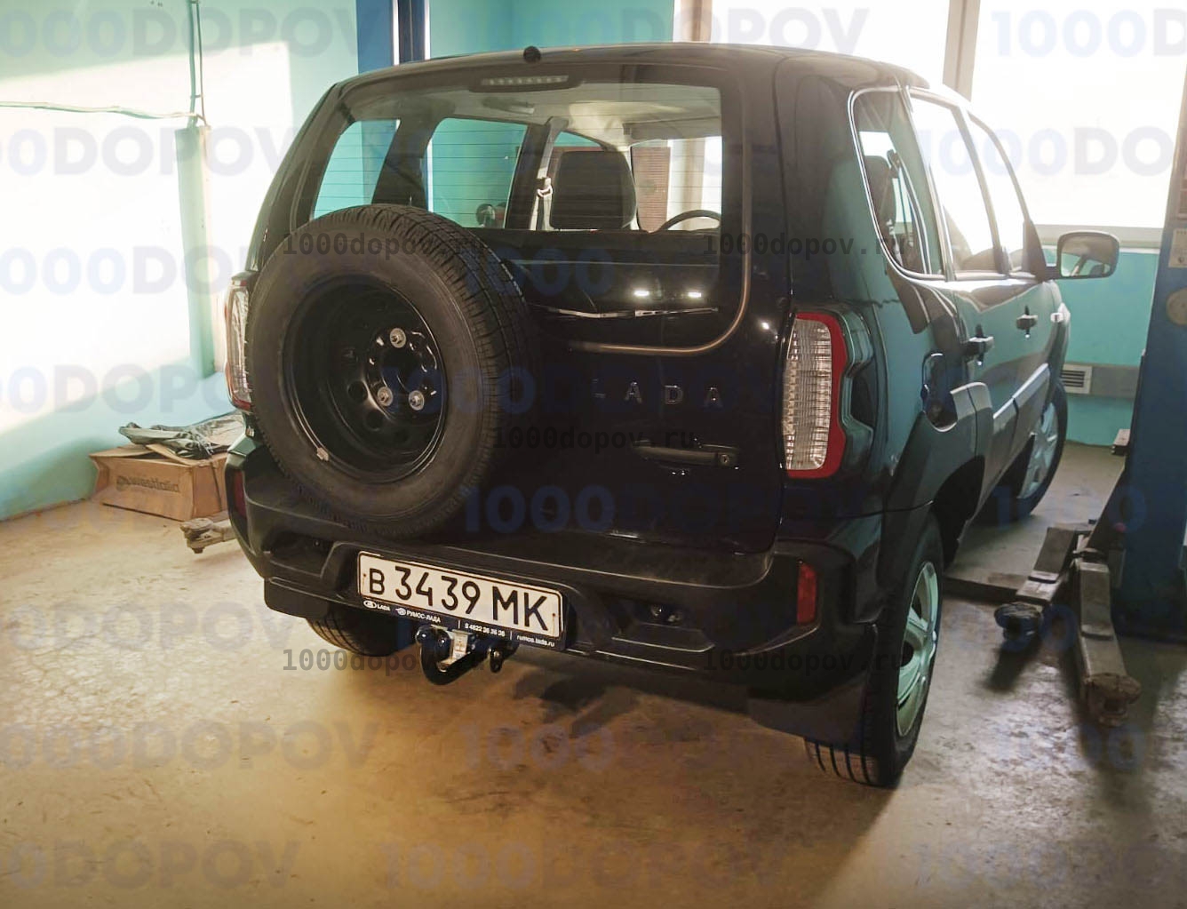 Фаркоп Leader Plus T-VAZ-18A LADA Niva Travel 2021-н.в. — рисунок 1