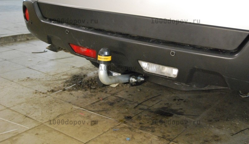 Фаркоп Motodor 91402-A Nissan X-Trail (T31) 2007-2014 (оцинк. шар) — рисунок 7
