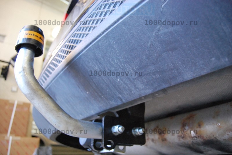 Фаркоп Motodor 90705-A Ford Focus 3 седан 2010-н.в. (оцинк. шар) — рисунок 2