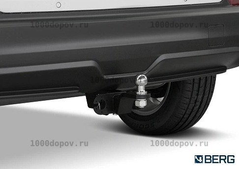 Фаркоп BERG F.4111.002 Nissan Qashqai 2007-2014 / 2014-2019 / 2019-н.в. — рисунок 11