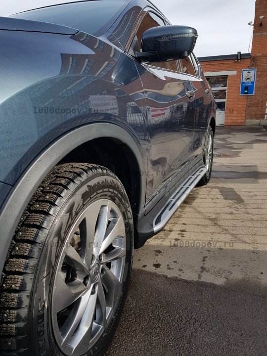 Пороги подножки на Nissan X-Trail T32 2014-н.в. — рисунок 7