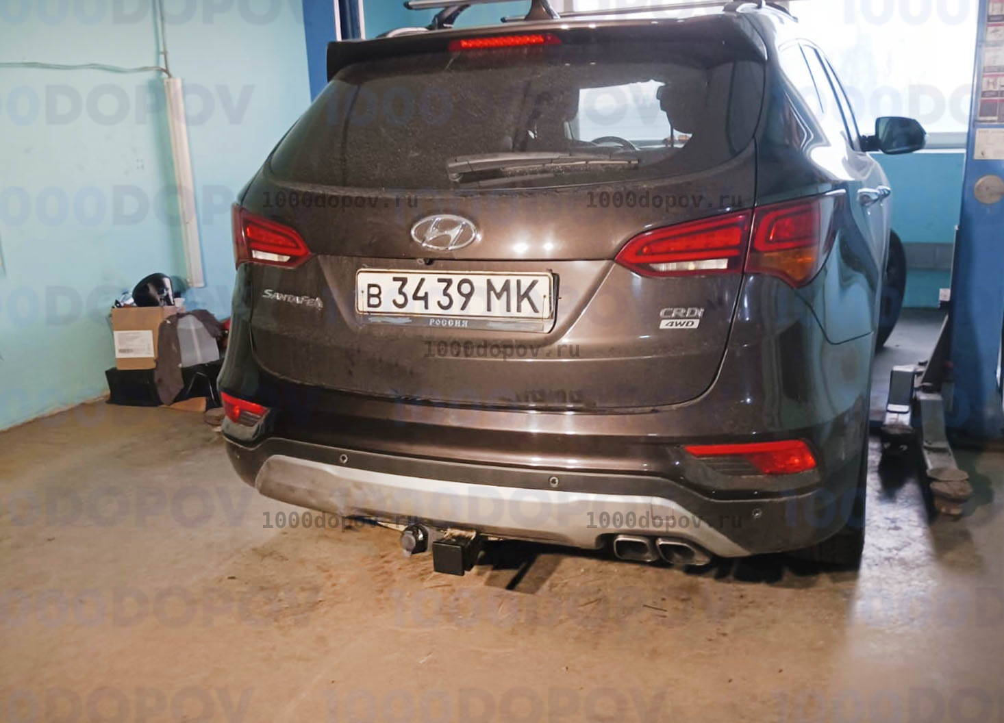 Фаркоп PT GROUP 06021501 HYUNDAI Santa Fe 2012-2018 — рисунок 5