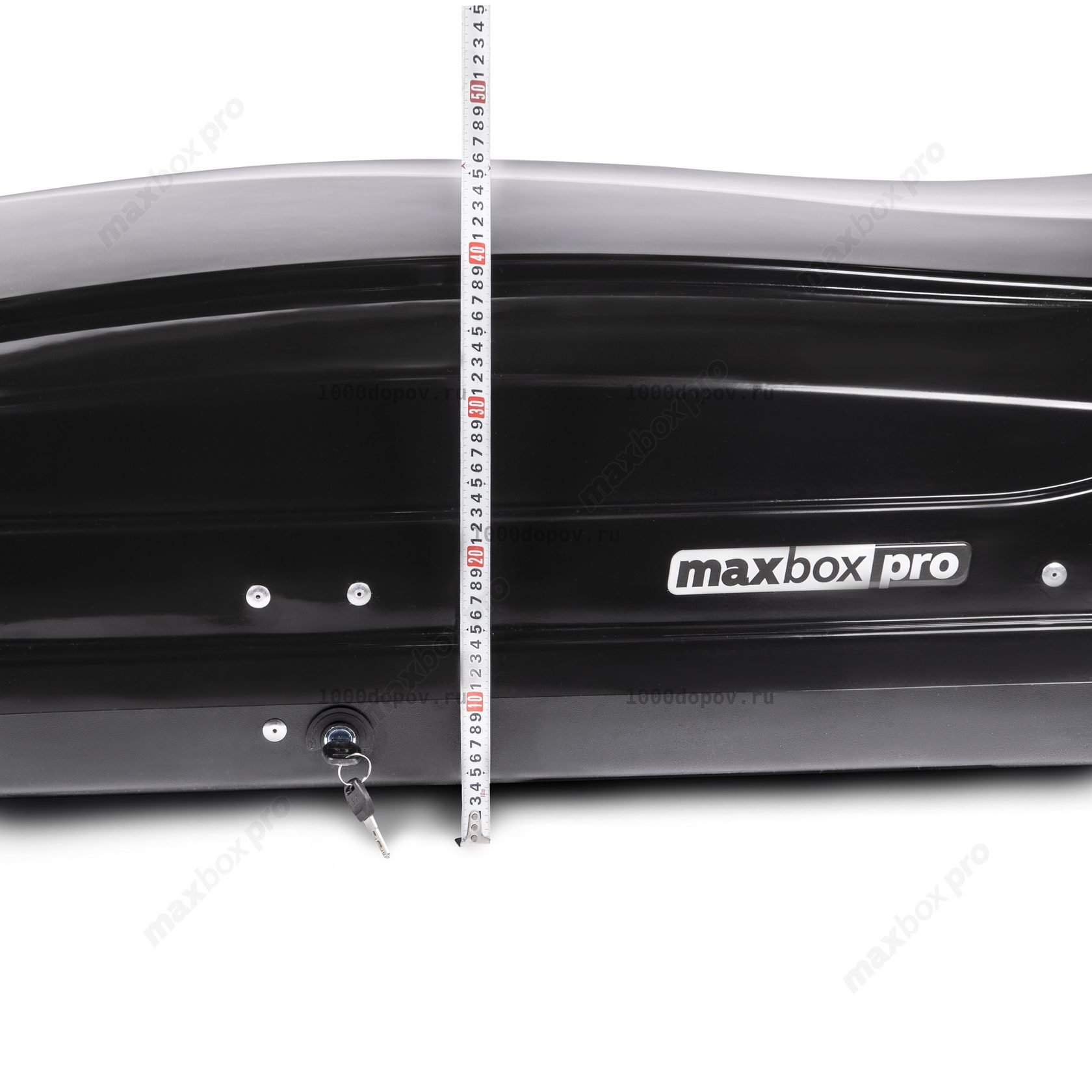 Автобокс MaxBox PRO 460 (средний) черный глянцевый — рисунок 16