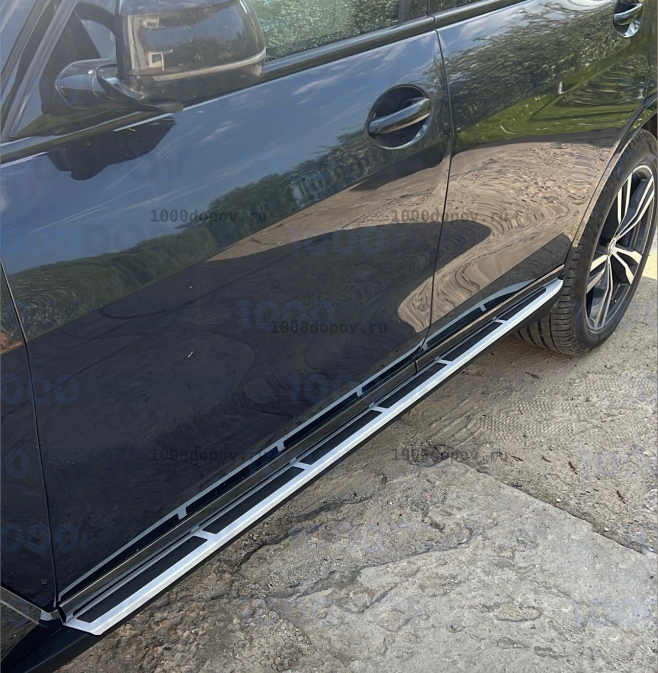 Пороги подножки на BMW X7 G07 2018-2022 — рисунок 1
