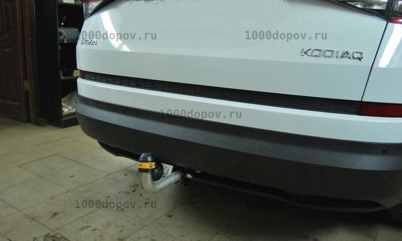 Фаркоп Motodor 92711-A Skoda Kodiaq 2017-н.в. (с оцинк. шаром) — рисунок 2