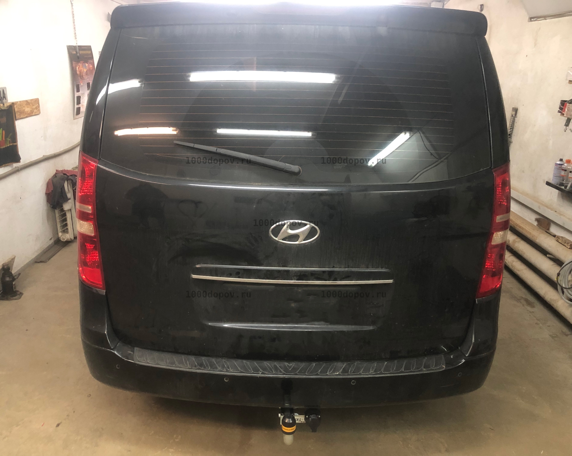 Фаркоп Motodor 90912-A Hyundai Starex, Grand Starex, H1 2008-н.в. (с оцинк. шаром) — рисунок 2
