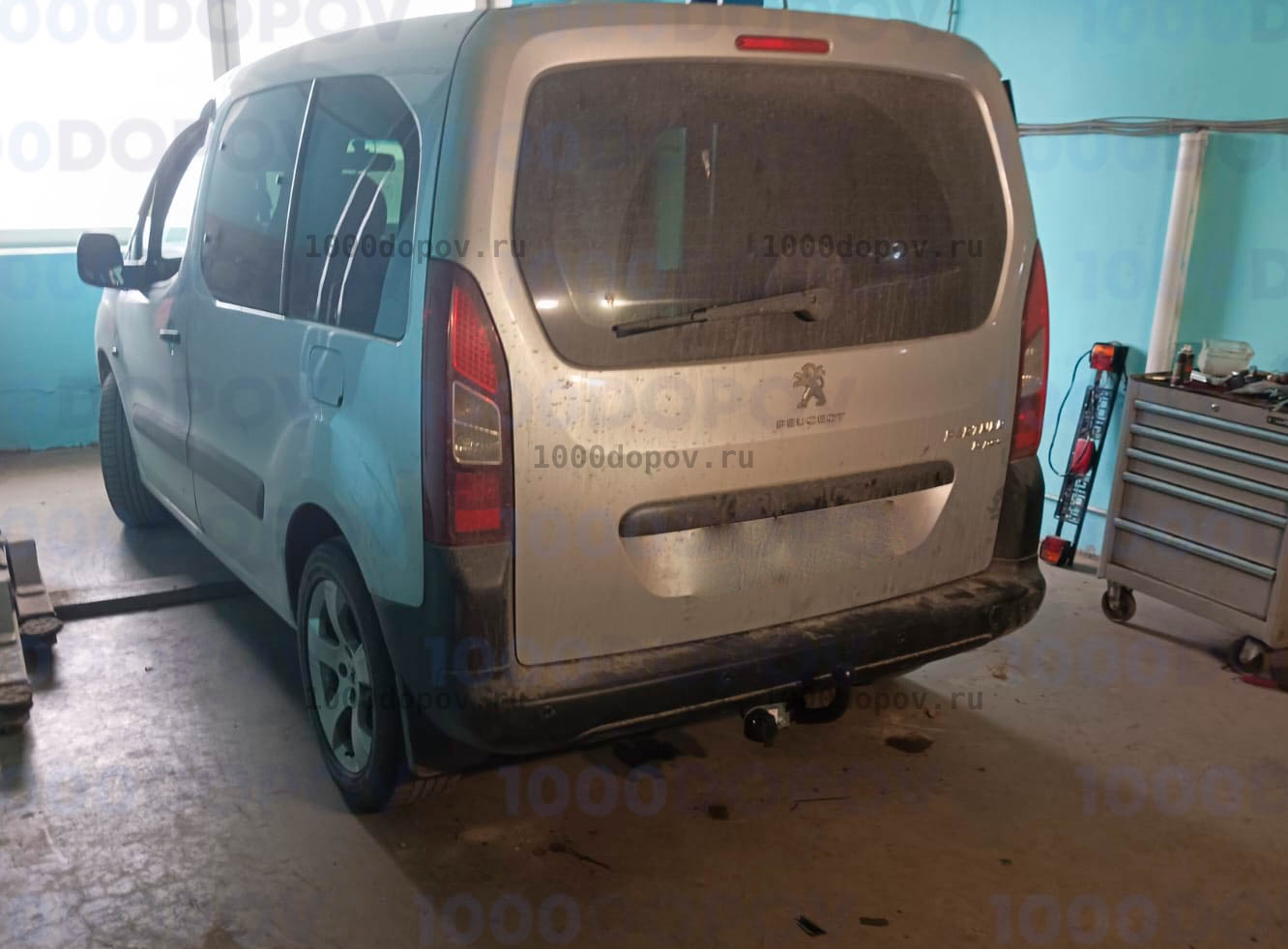 Фаркоп Трейлер 9510 Peugeot Partner Tepee L1 2008-н.в. (кроме Aridgen) — рисунок 14