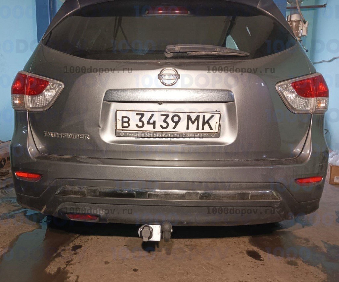 Фаркоп Avtos NS 30 Nissan Pathfinder 2014-н.в. — рисунок 3
