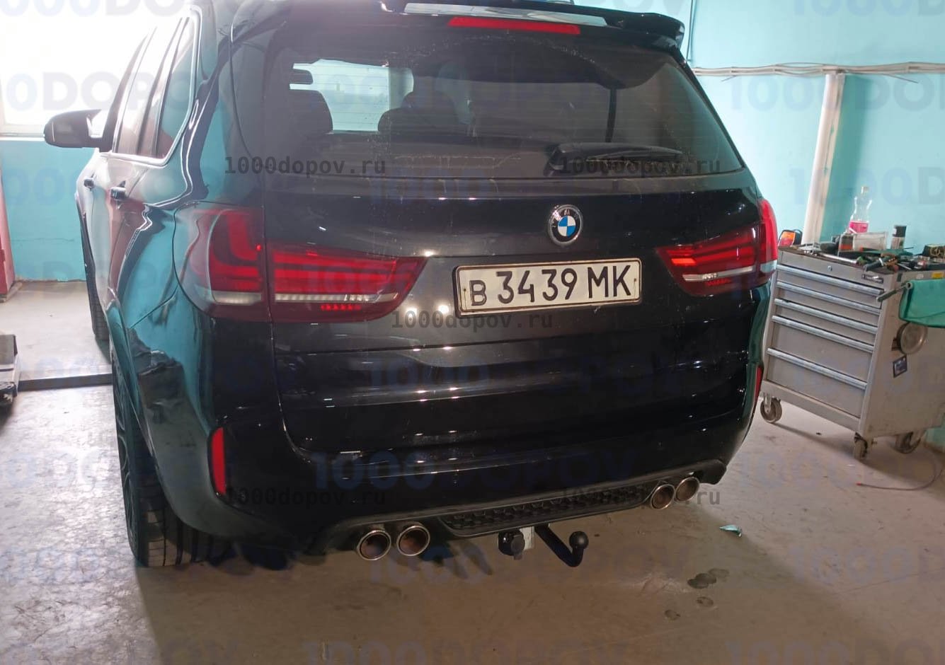 Фаркоп Avtos BM 02 BMW X6 (F16) 2014-н.в., вкл. М-пакет — рисунок 12