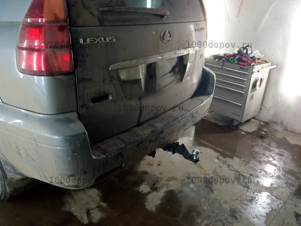 Фаркоп Leader Plus T123-E Lexus GX (460/470) до 2014 — рисунок 1