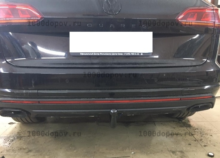 Фаркоп Steinhof V-163 Volkswagen Touareg 2018-н.в. (быстросъемный) — рисунок 14