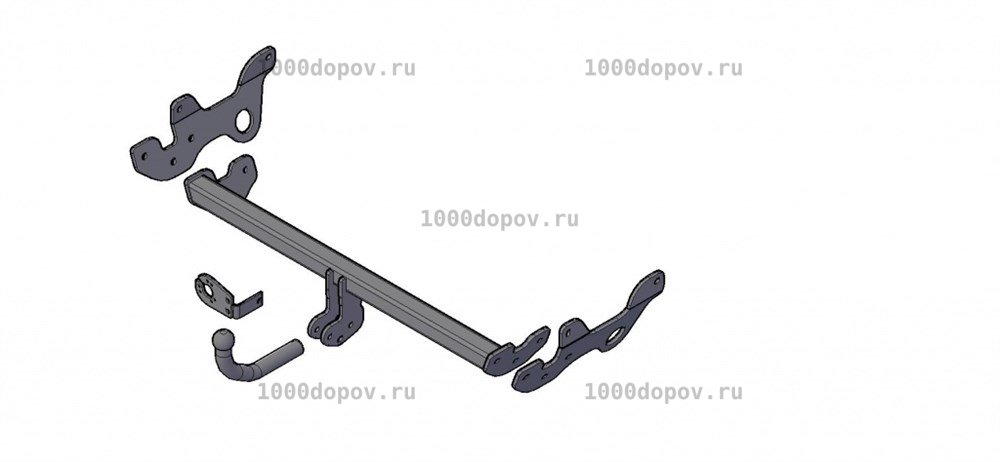 Фаркоп Трейлер 8600 Mazda CX-5 2012-2017, 2017-н.в. (сборка Россия) — рисунок 6