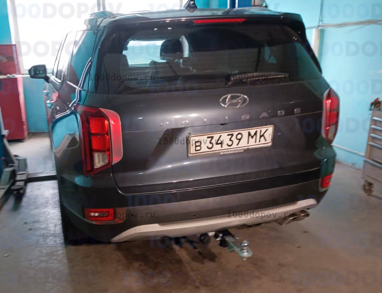 Фаркоп Motodor 90915-E Hyundai Palisade 2020-2025 (оцинк. шар) — рисунок 7