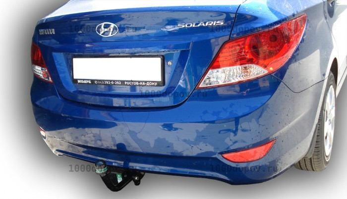 Фаркоп Leader Plus H219-A Kia Rio 3 седан, hb 2011-2017 — рисунок 22