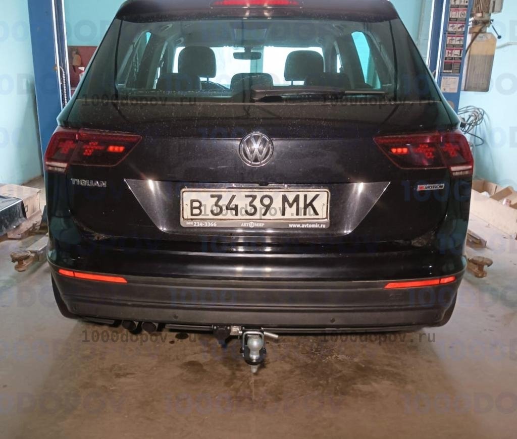 Фаркоп Leader Plus V123-E Volkswagen Tiguan (5N1) 2007-2011  (5N2) 2011-2016 — рисунок 26
