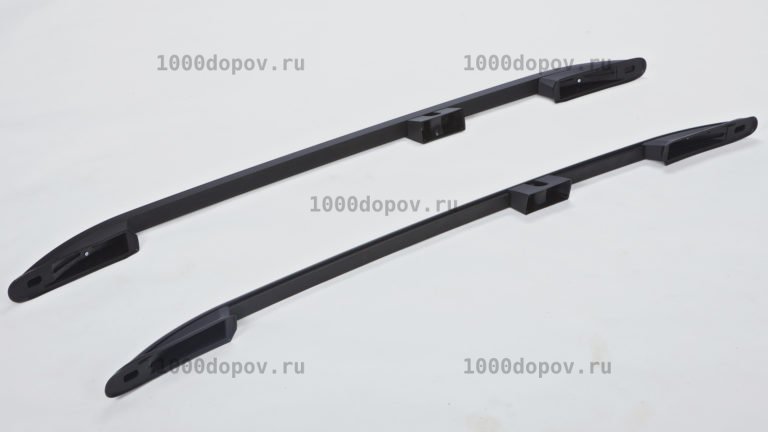 Рейлинги на NISSAN QASHQAI 2006+ черные — рисунок 2