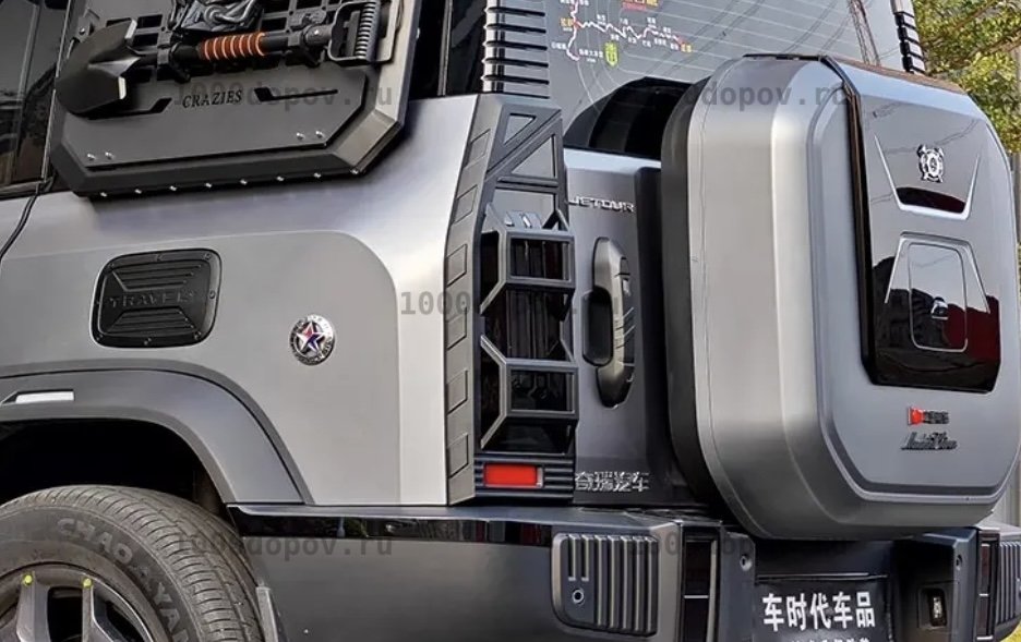 Накладки на задние фонари для Jetour T2 2023-н.в. — рисунок 2