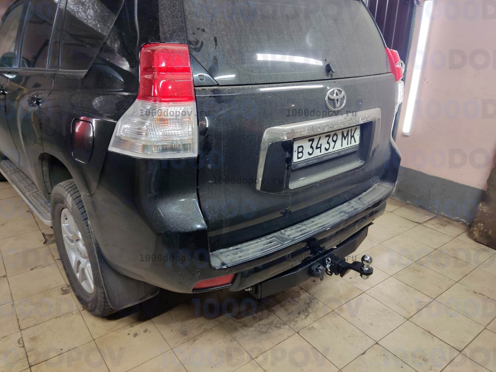 Фаркоп PT GROUP TPR-09-991103.22 TOYOTA PRADO 150 с 2009-н.в. (окраш. накладка) — рисунок 12