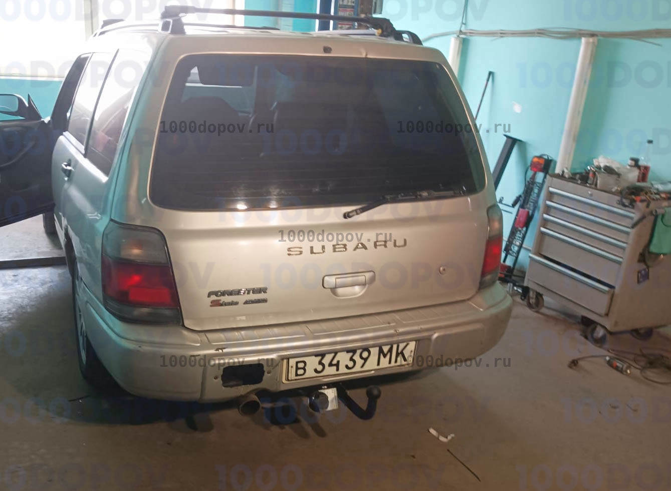 Фаркоп Avtos SU 06 Subaru Forester 1997-2008 — рисунок 4