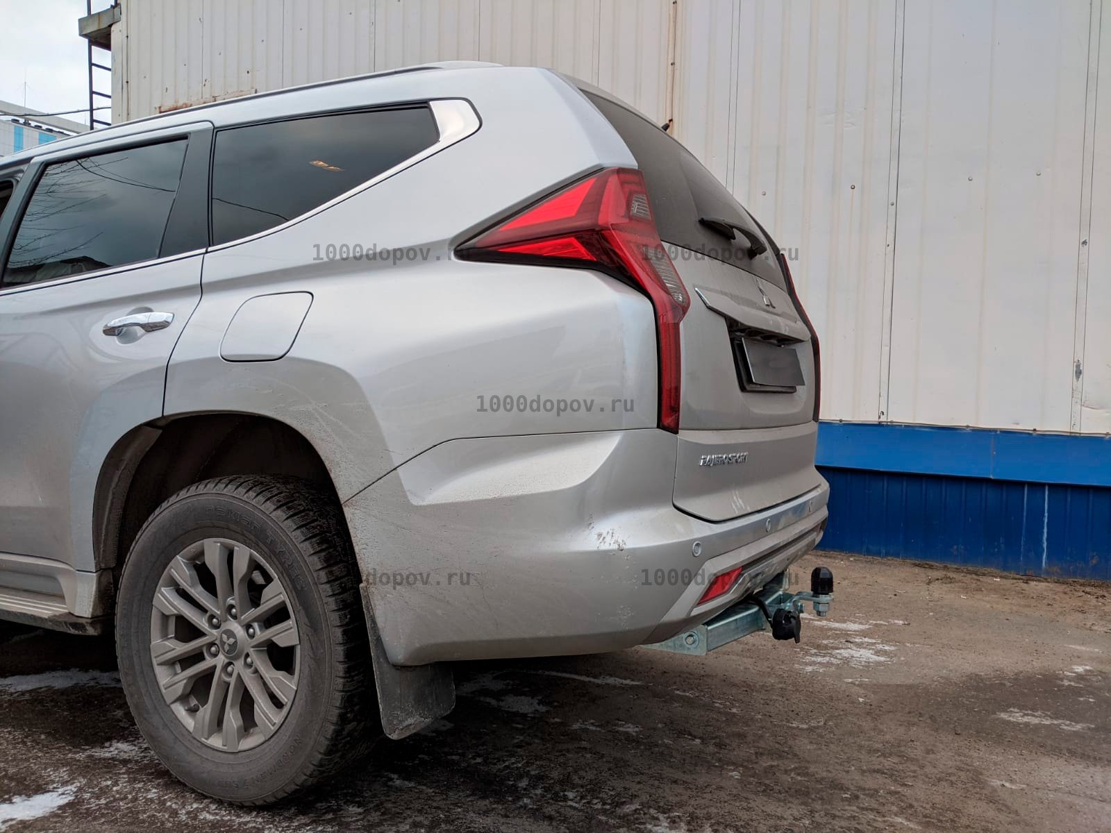 Фаркоп Motodor 91313-FE Mitsubishi Pajero Sport 2021-н.в. (оцинк.) — рисунок 1