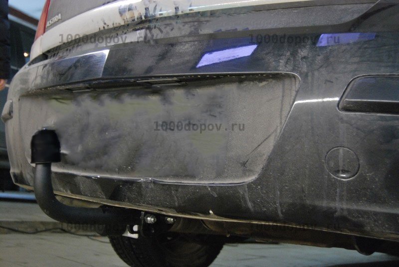 Фаркоп Avtos OP 03 Opel Astra H седан 2008-2013 — рисунок 3