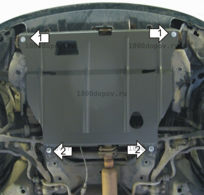 Защита Motodor 00818 Rover 400 1995-2000 (Картер,КПП) — рисунок 3