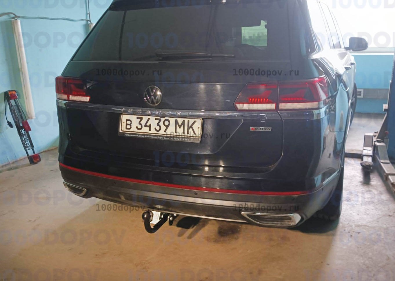 Фаркоп Leader Plus V127-A Volkswagen Teramont 2017-н.в. — рисунок 1