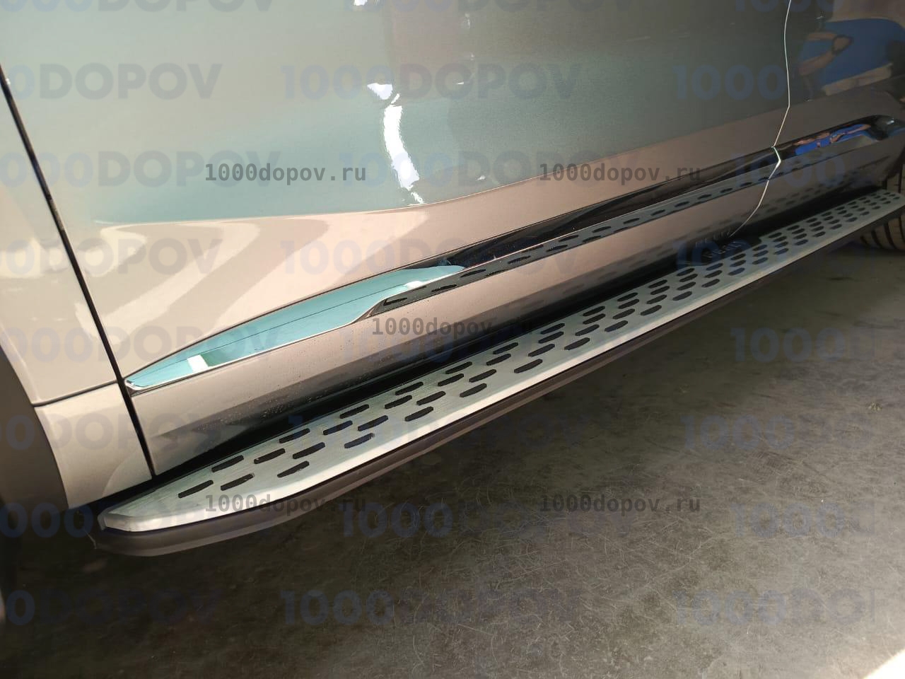 Пороги подножки на Geely Monjaro 2022-н.в. (в стиле BMW) — рисунок 29
