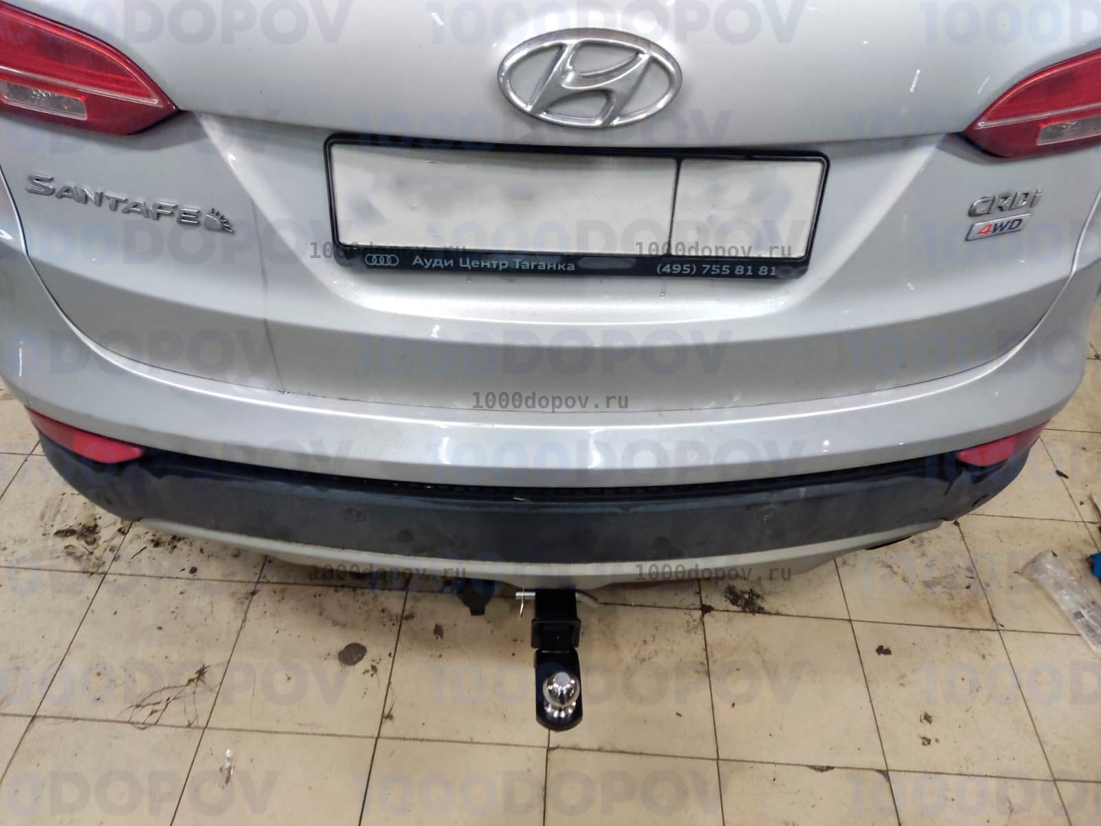 Фаркоп BERG F.2316.002 Hyundai Santa Fe 2012-2021 — рисунок 3