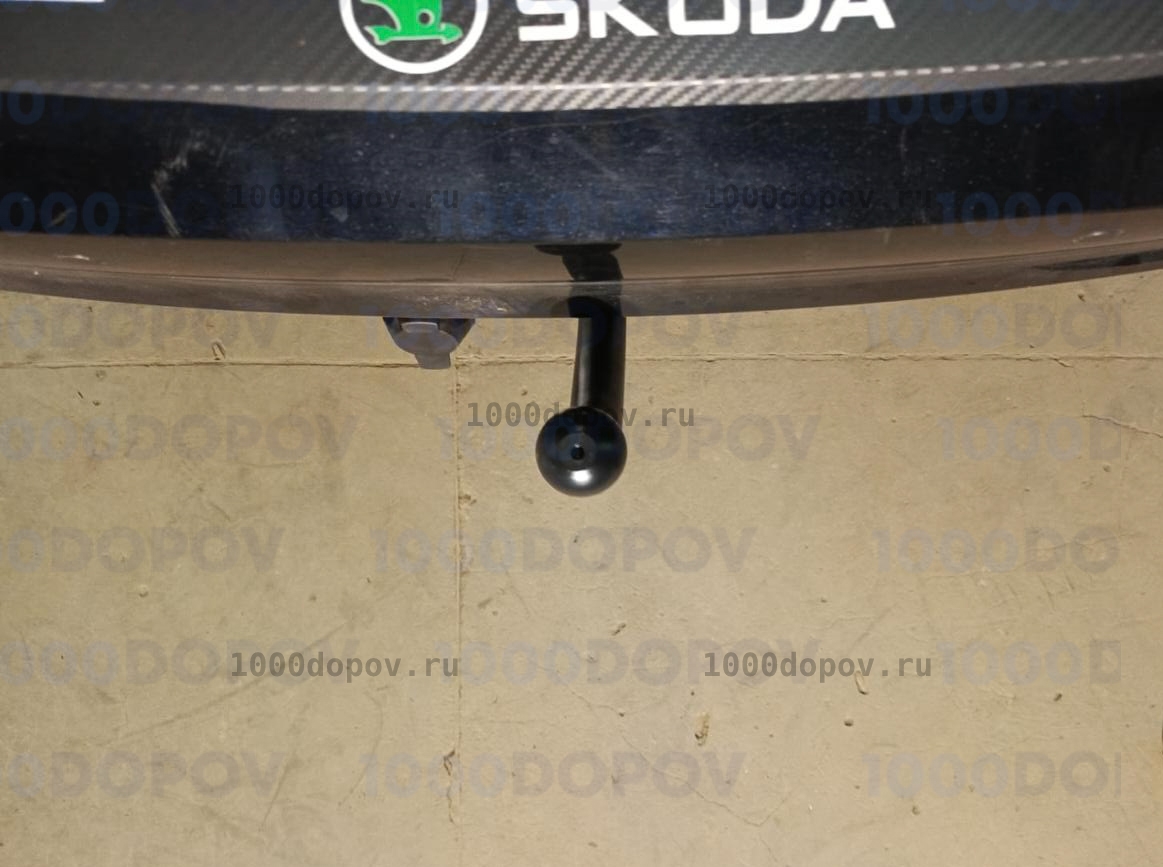 Фаркоп Трейлер 9710 Skoda Octavia 2 A5 2009-2012 (кроме Octavia Tour) — рисунок 6