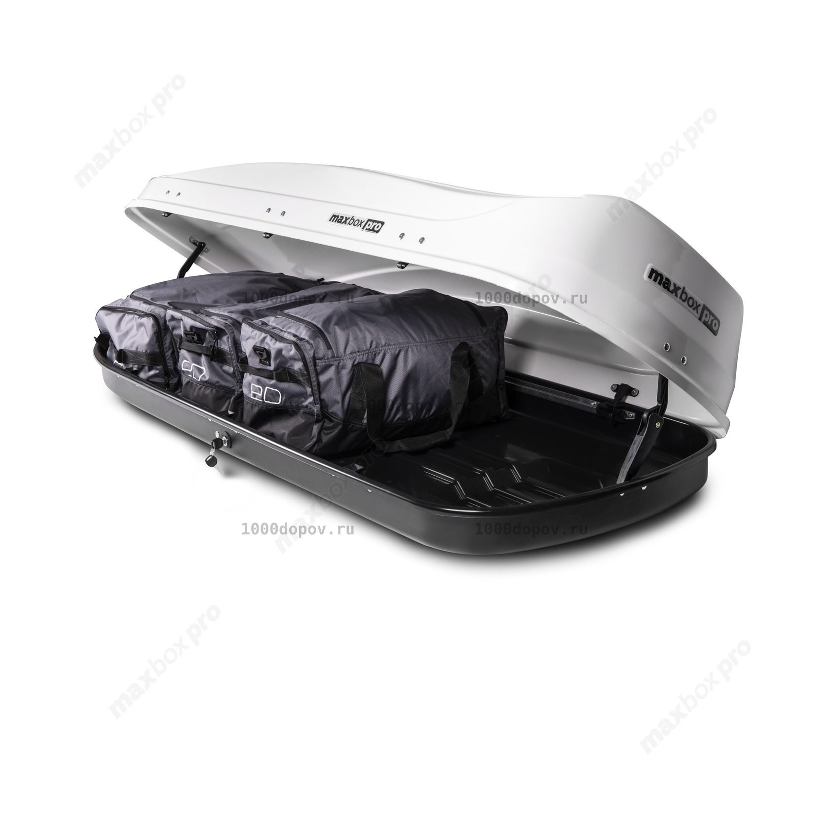 Автобокс MaxBox PRO 520 (большой) белый глянцевый — рисунок 22