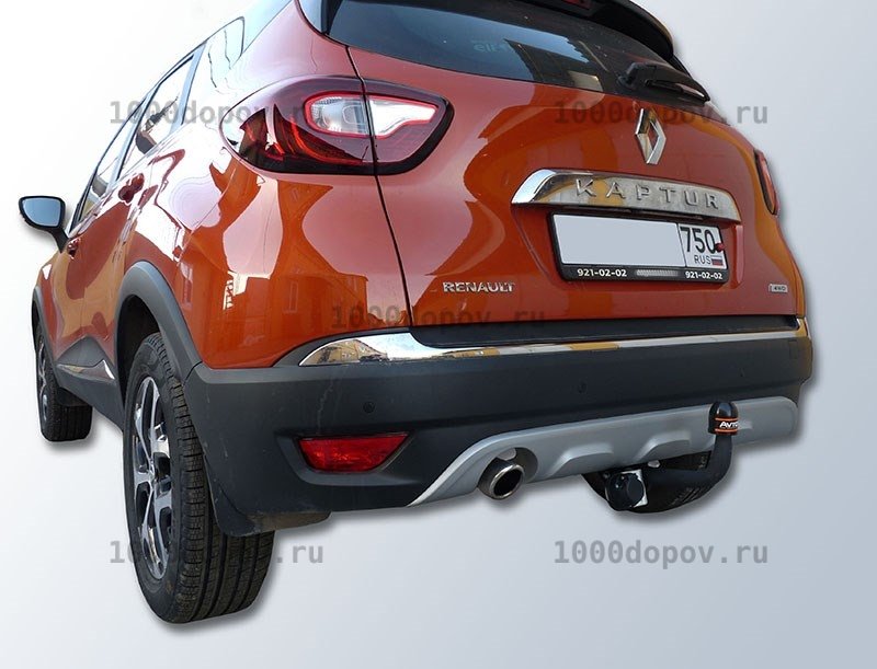 Фаркоп Avtos RN 14 Renault Kaptur 2016-н.в. — рисунок 1