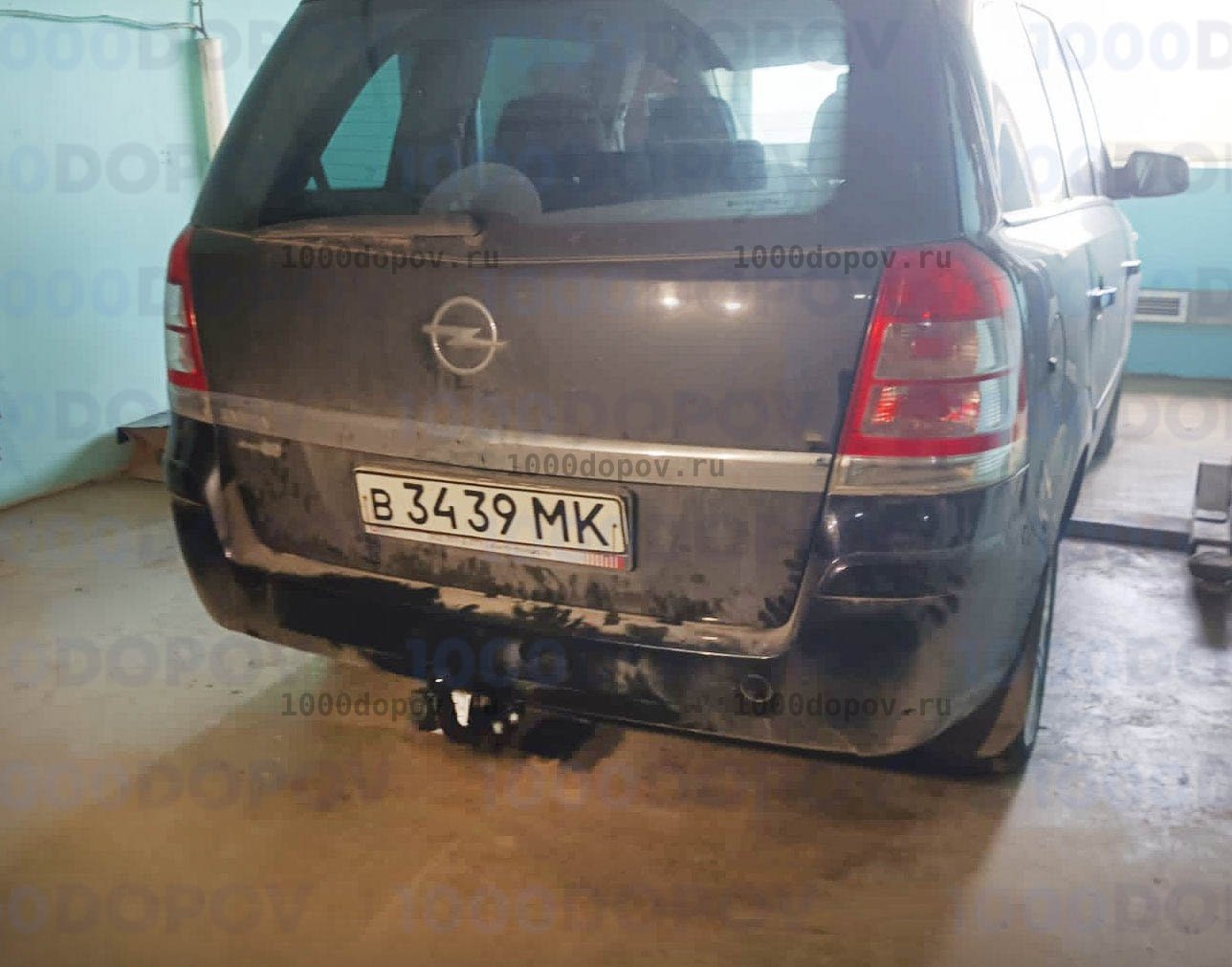 Фаркоп Leader Plus O104-A Opel Zafira (F75/B) 1998-2005/2005-2012 — рисунок 2