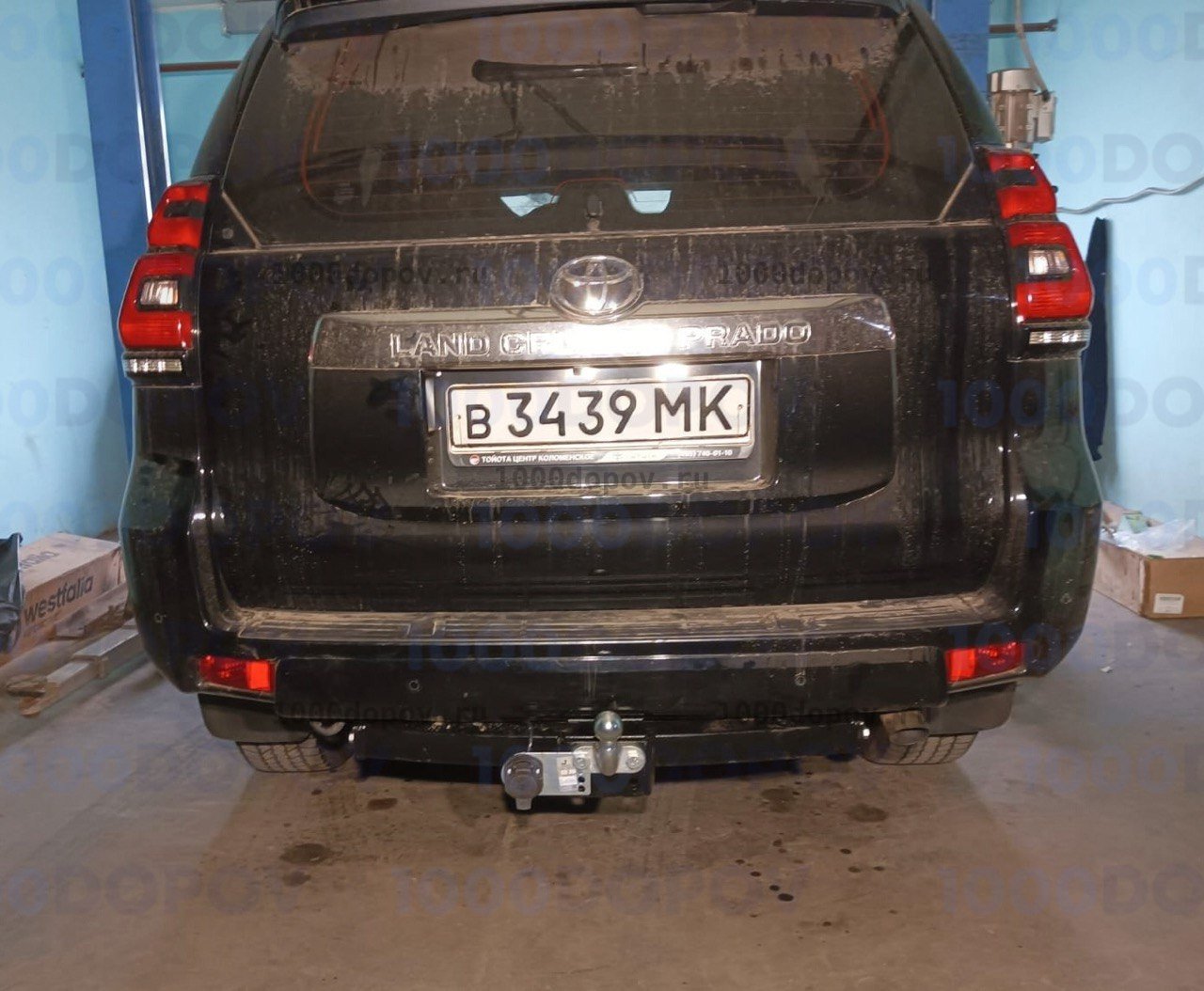 Фаркоп Leader Plus T113-F Toyota Land Cruiser Prado (J120/J150) 2002-н.в. — рисунок 5