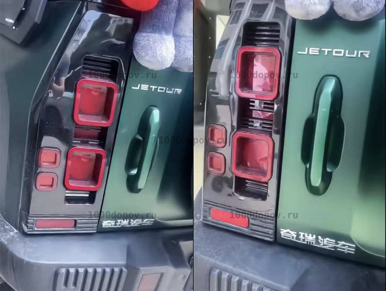 Задние фонари на Jetour T2 2023-н.в в стиле Defender — рисунок 9