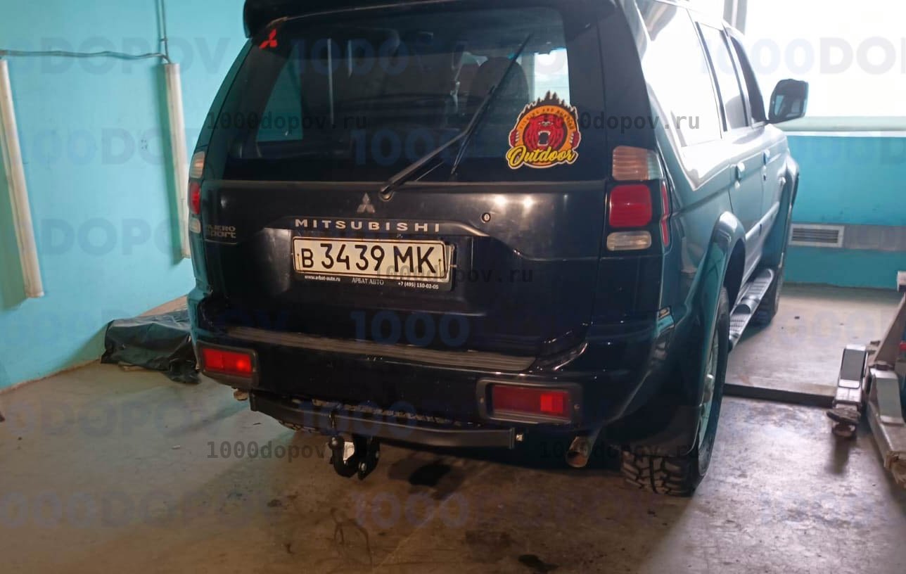 Фаркоп Avtos MI 15 Mitsubishi Pajero Sport 1998-2008 — рисунок 3