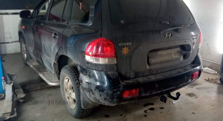 Фаркоп Трейлер 7230 Hyundai Santa Fe Classic (ТагАЗ) 2007-н.в. — рисунок 1