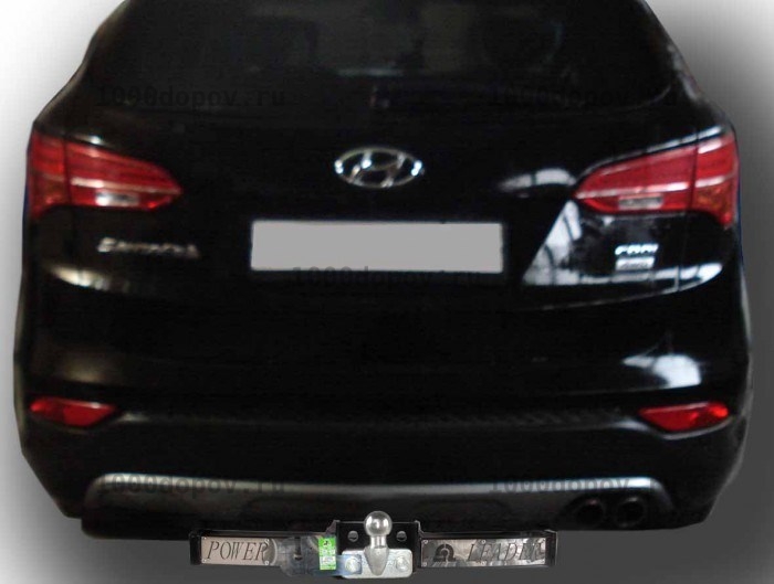Фаркоп Leader Plus H224-F(N) Hyundai Santa Fe (DM) 2012-н.в. — рисунок 2