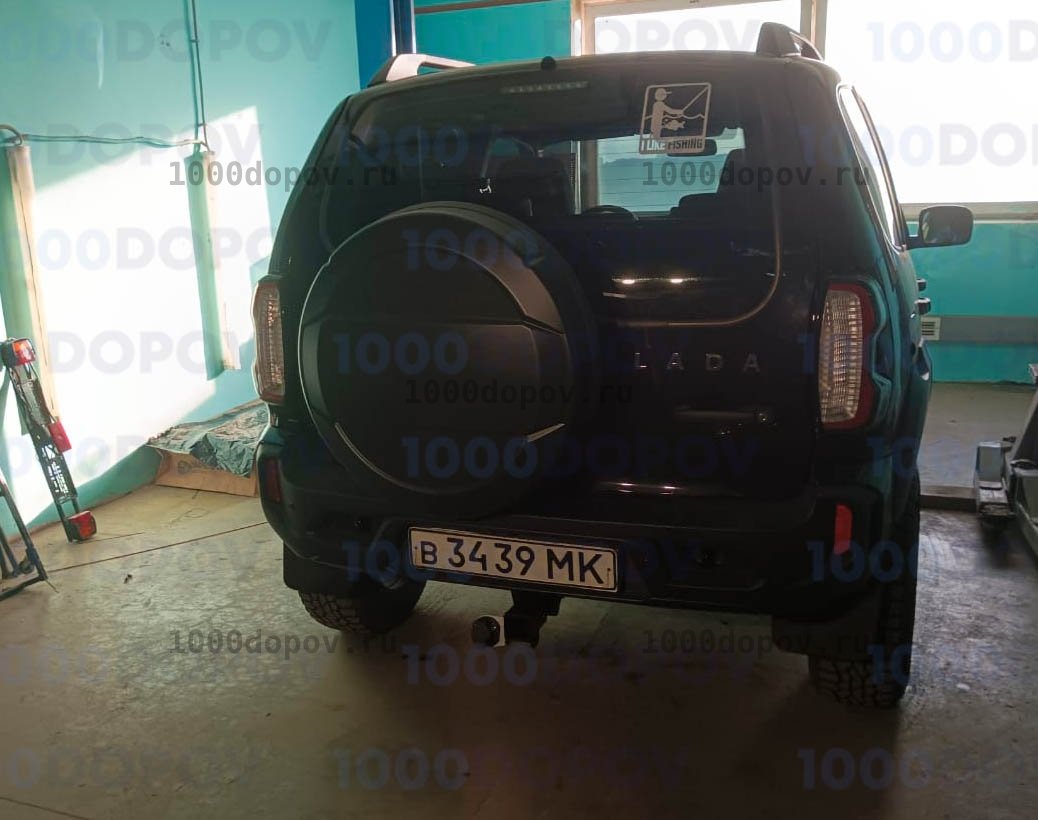 Фаркоп Трейлер 2031 Chevrolet Niva 2002-2020 — рисунок 7