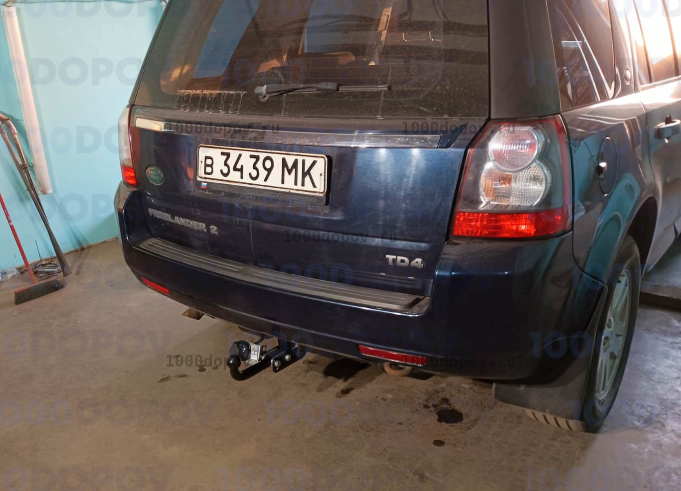 Фаркоп Leader Plus L205-A Land Rover Freelander 2 2006-2015 — рисунок 6