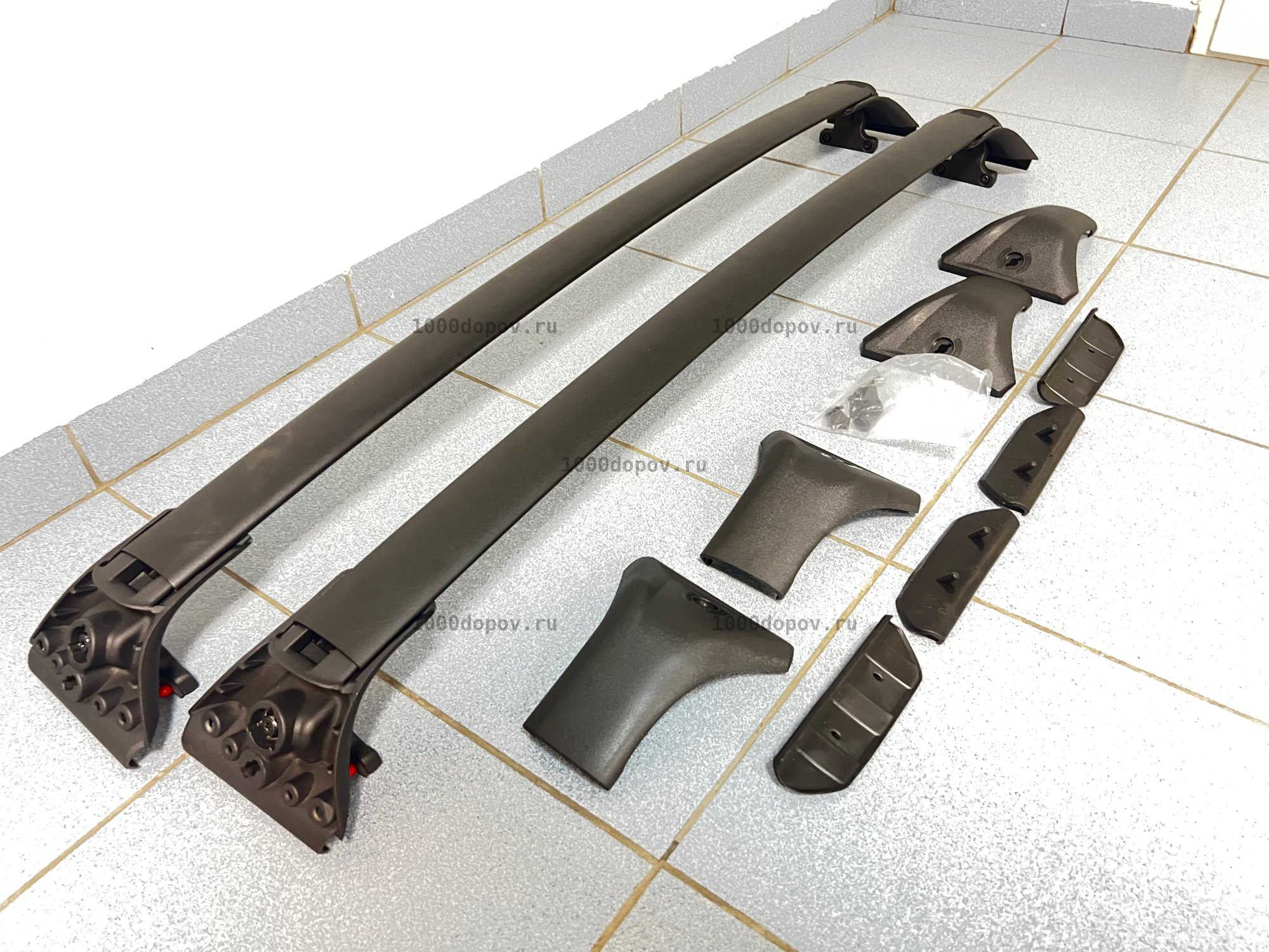 Багажник на рейлинги Mitsubishi Outlander 2012-н.в. штатный — рисунок 9