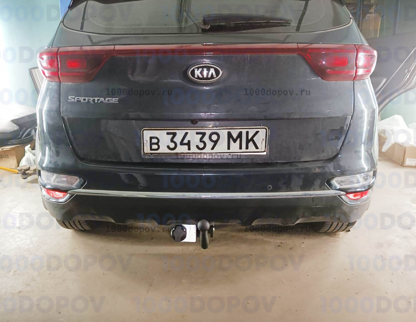 Фаркоп Avtos KI 34 Kia Sportage 4 рестайлинг 2018- (в т.ч. двиг. 2,4 л) — рисунок 12