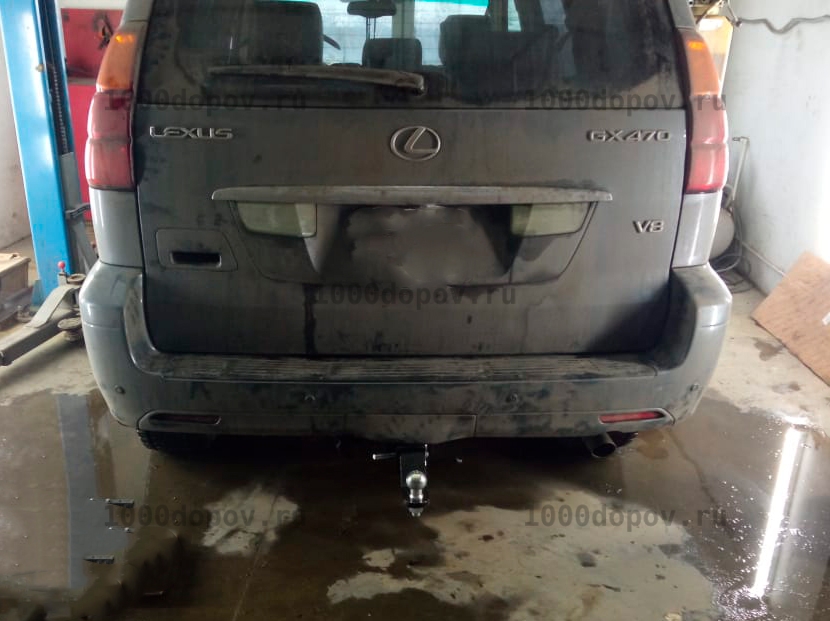 Фаркоп Leader Plus T123-E Lexus GX (460/470) до 2014 — рисунок 2