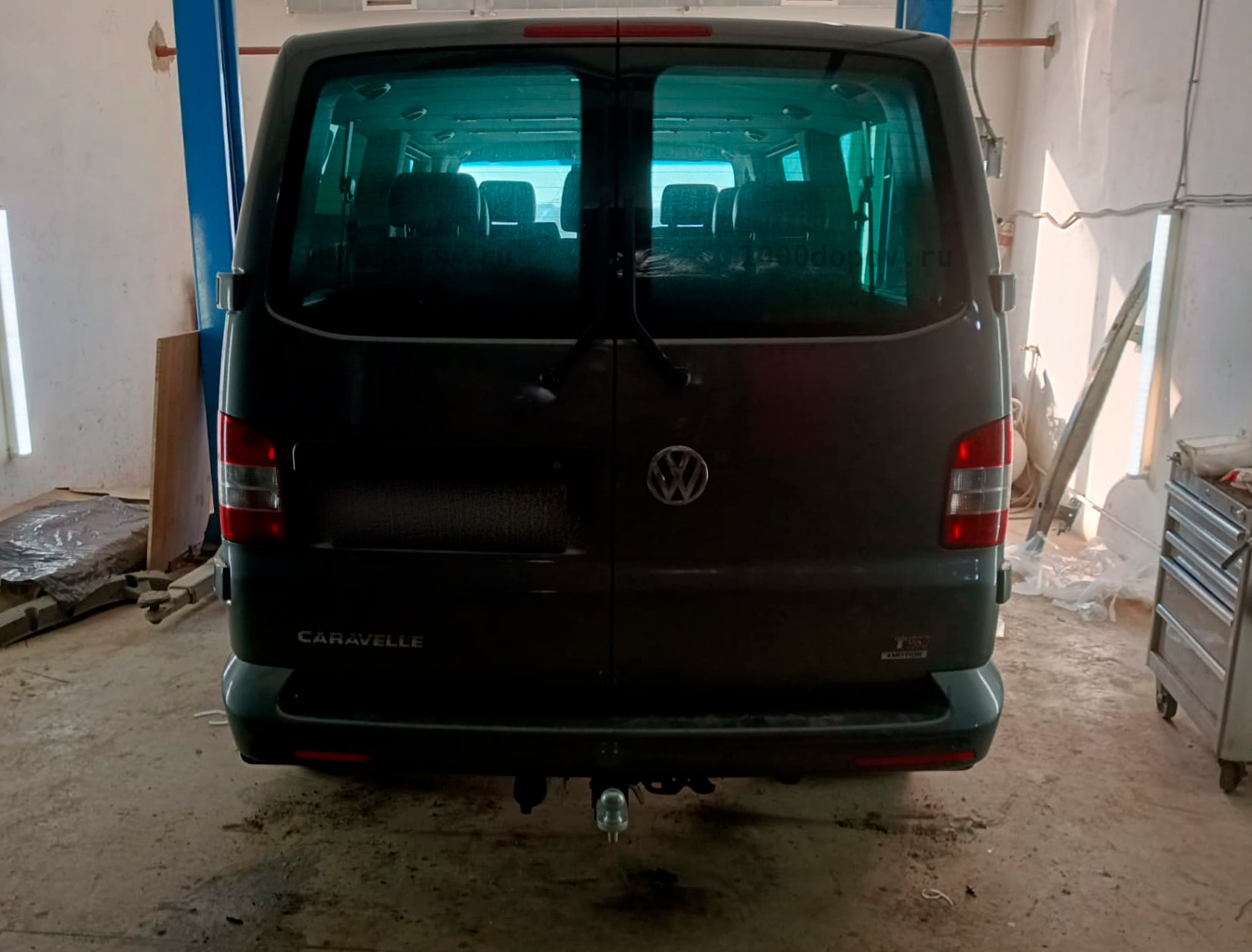 Фаркоп Avtos VW 36B Volkswagen Caravelle 2016-н.в. (в т.ч. авто с парктроником) — рисунок 4