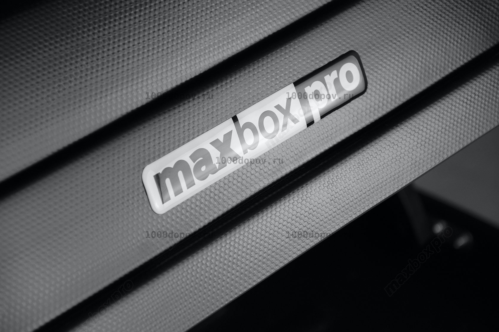 Автобокс MaxBox PRO 460 (средний) карбон черный — рисунок 21