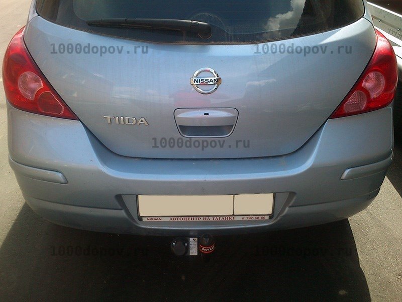 Фаркоп Avtos NS 23 Nissan Tiida (седан, hb) 2007-н.в. — рисунок 14
