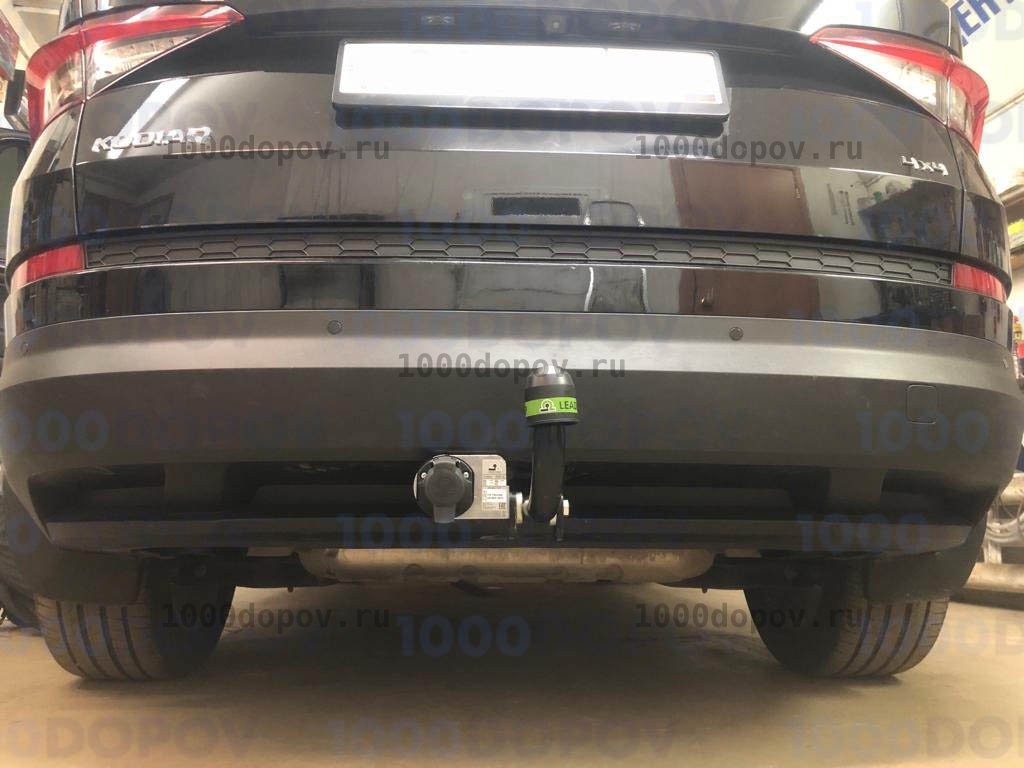 Фаркоп Leader Plus V123-A Skoda Yeti 2009-н.в. — рисунок 4