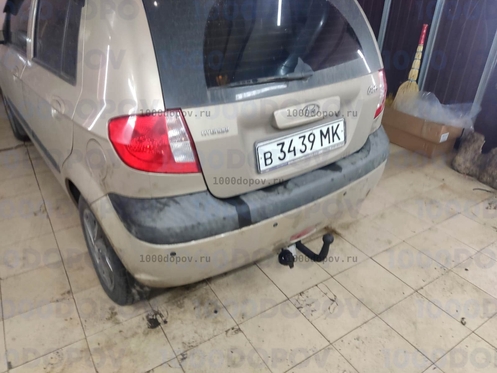 Фаркоп Avtos HY 16 Hyundai Getz 2005-2011 — рисунок 7