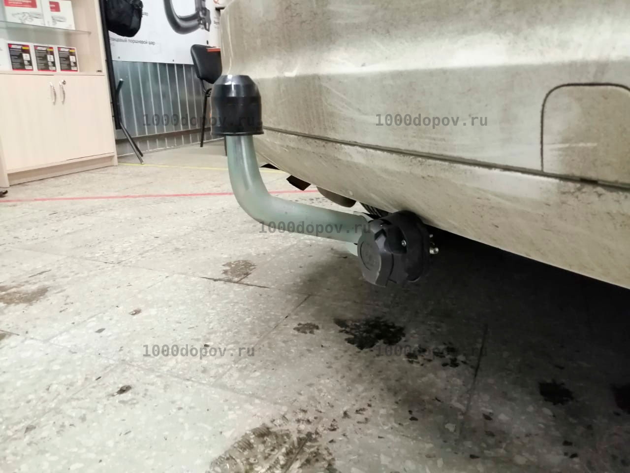 Фаркоп Motodor 90707-A Ford Focus 2, 3 hb  2004-н.в. (оцинк. шар) — рисунок 6