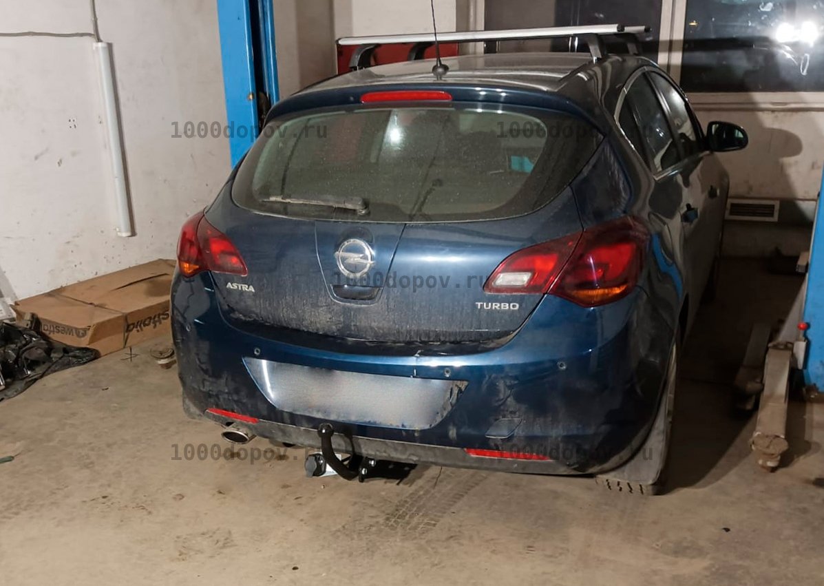 Фаркоп Трейлер 9931 Opel Astra J hb 12/2009-2015 — рисунок 2